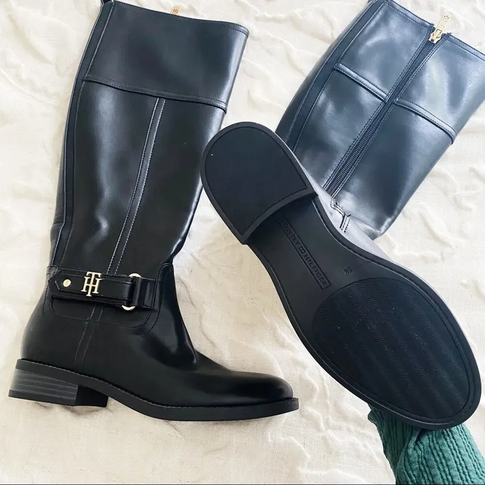 BOGO Tommy Hilfiger Ridin Boots Size 5 New $129
